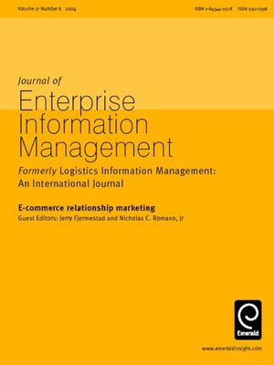 cover image of Journal of Enterprise Information Management, Volume 17, Issue 6